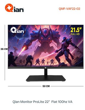 Monitor qian prolite 22 flexiview100 va full hd 21.5 pulgadas qmf