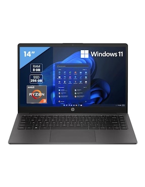 Laptop HP BP1E4EMT 14 pulgadas HD AMD Ryzen 3 AMD Radeon Graphics 8 GB RAM 256 GB SSD