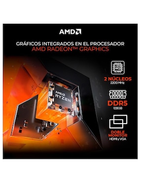 Computadora gamer Xtreme PC Gaming XTBRR916GB5720TGB AMD Ryzen 9 AMD Radeon 780M 16 GB RAM 1 TB SSD