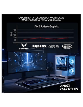 Computadora gamer Xtreme PC Gaming XTBRR916GB5720TGB AMD Ryzen 9 AMD Radeon 780M 16 GB RAM 1 TB SSD