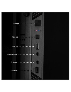 Computadora de escritorio Xtreme Pc Gaming intel n100 intel uhd graphics 8 gb ram 256 gb ssd
