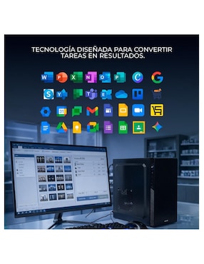 Computadora de escritorio Xtreme Pc Gaming Intel N100 Intel UHD Graphics 16 GB RAM 256 GB SSD