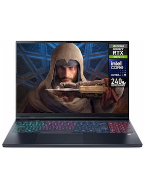 Laptop gamer Acer Predator Helios Neo 16S 16 pulgadas WQXGA Intel core ultra 9 NVIDIA GeForce RTX 5070 ti 32 GB RAM 1 TB SSD