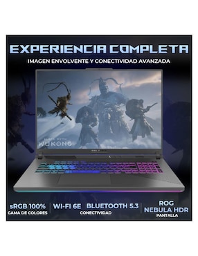 Laptop gamer Asus ROG Strix G18 18 pulgadas WQXGA AMD Ryzen 9 NVIDIA GeForce RTX 5070 32 GB RAM 1 TB SSD