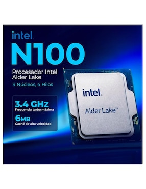 Computadora de escritorio Xtreme PC Gaming XTPCN116GBHD600UW Intel N100 Intel UHD Graphics 16 GB RAM 500 GB SSD