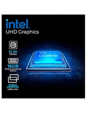 Computadora de escritorio Xtreme PC Gaming XTPCN116GBHD600UB Intel N100 Intel UHD Graphics 16 GB RAM 500 GB SSD