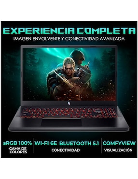Laptop game Acer Nitro V 15 15.6 pulgadas Full HD Intel Core i5 NVIDIA GeForce RTX 5050 32 GB RAM 512 GB SSD