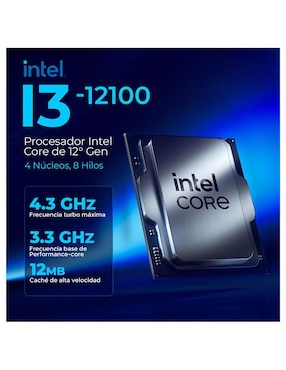Computadora gamer Xtreme Pc Gaming XTBRI316GBHD730MTGB 24 pulgadas Full HD Intel Core I3 Intel UHD Graphics 730 16 GB RAM 500 GB SSD