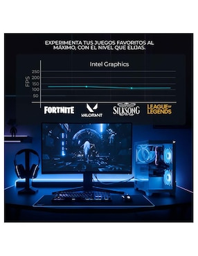 Computadora gamer Xtreme Pc Gaming XTBRI516GBHD730MTGB 23.8 pulgadas Full HD Intel Core I5 Intel UHD Graphics 730 16 GB RAM 500 GB SSD