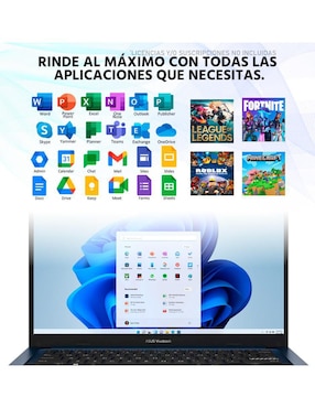 Laptop Asus Vivobook 14 14 pulgadas Full HD Intel Core i5 Intel UHD 12 GB RAM 512 GB SSD