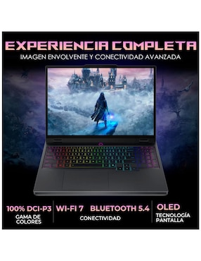 Laptop gamer Lenovo Legion 5i 15 pulgadas WQXGA Intel Core Ultra 7 255Hx NVIDIA GeForce RTX 5060 16 GB RAM 1 TB SSD