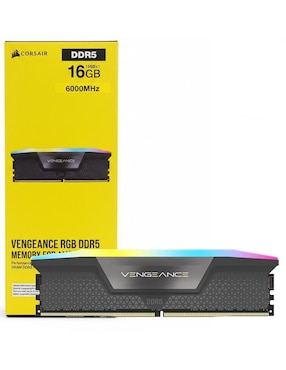 Memoria RAM UDIMM DDR5 Corsair 16 GB vengeance RGB 6000 individual