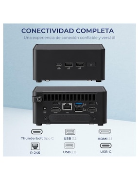 Mini Pc Asus NUC 14 PRO Intel Core Ultra 7 Integrada 16 GB RAM 1 TB SSD