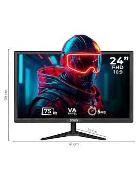 Monitor Xtreme Pc Gaming Infinite Work VA Full HD 24 pulgadas