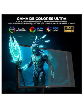 Monitor Xtreme Pc Gaming Infinite Work VA Full HD 24 pulgadas