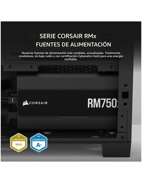 Fuente de poder Corsair RM750X 80Plus Gold