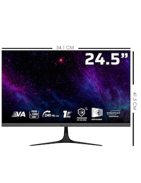 Monitor gamer Balam Rush BR-944113 VA Full HD 2.5 pulgadas Cosmos Edge MCE245P
