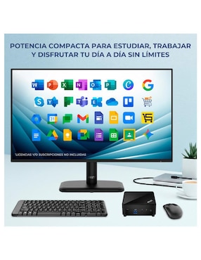 Mini PC MSI Cubi Intel Core i3 integrada RAM 256 GB SSD