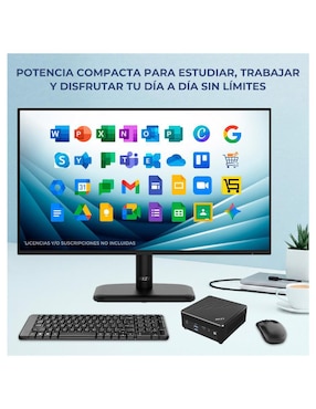 Mini PC MSI Cubi Intel Celeron integrada 16 GB RAM 512 GB SSD