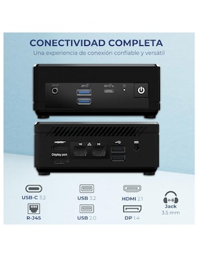 Mini PC MSI Cubi Intel Celeron integrada 16 GB RAM 512 GB SSD
