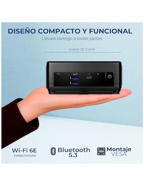 Mini PC MSI Cubi Intel Core i3 integrada 16 GB RAM 512 GB SSD