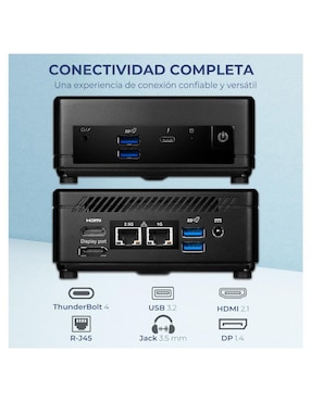Mini PC MSI Cubi Intel Core i3 integrada 16 GB RAM 512 GB SSD
