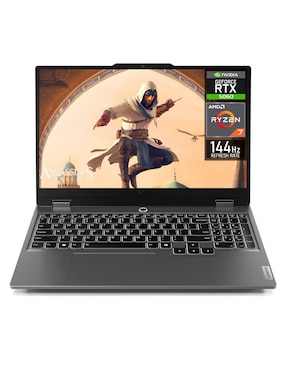 Laptop gamer Lenovo 83JG007PUS 15.6 pulgadas Full HD AMD Ryzen 7 NVIDIA GeForce RTX 5060 16 GB RAM 512 GB SSD