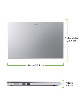 Laptop Thin & Light pantalla táctil Acer Aspire Go15 15.6 pulgadas FULL HD AMD Ryzen 5 AMD Radeon Graphics 16 GB RAM 512 GB SSD