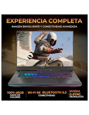 Laptop gamer Asus G614PP-WH94 16 pulgadas WUXGA AMD Ryzen 9 NVIDIA GeForce RTX 5070 16 GB RAM 1 TB SSD