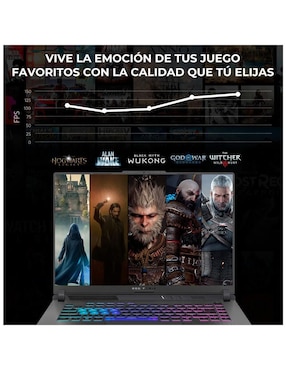 Laptop gamer Asus G614PP-WH94 16 pulgadas WUXGA AMD Ryzen 9 NVIDIA GeForce RTX 5070 16 GB RAM 1 TB SSD