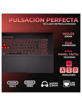 Laptop gamer Asus FA808UM-IS74 18 pulgadas WUXGA AMD Ryzen 7 NVIDIA GeForce RTX 5060 16 GB RAM 1 TB SSD