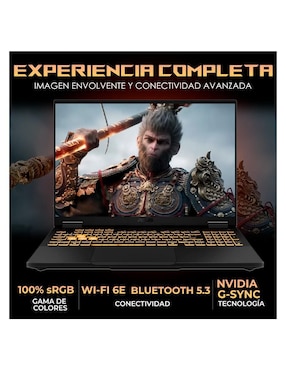 Laptop gamer Asus TUF16I-5070CI7321TM 16 pulgadas WUXGA Intel Core i7 NVIDIA GeForce RTX 5070 32 GB RAM 1 TB SSD