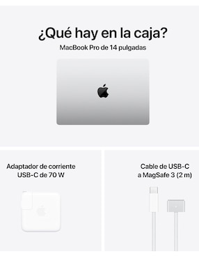 Apple MacBook Pro 14 pulgadas M5 Pro 24 GB RAM 1 TB SSD Color Plata