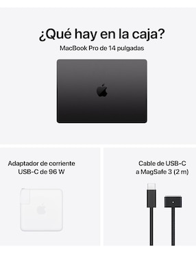 Apple MacBook Pro 14 pulgadas M5 Max 36 GB RAM 2 TB SSD gris