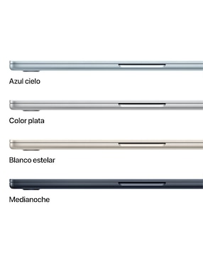 Apple MacBook Air 13 pulgadas Chip M5 16 GB RAM 512 GB SSD Blanco Estelar