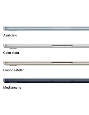 Apple MacBook Air 13 pulgadas Chip M5 16 BG RAM 512 GB SSD Medianoche