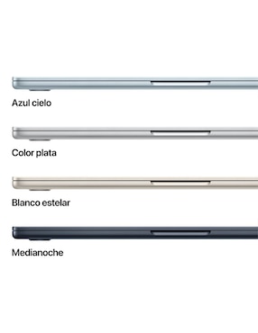 Apple MacBook Air 13 pulgadas Chip M5 16 GB RAM 1 TB SSD Medianoche