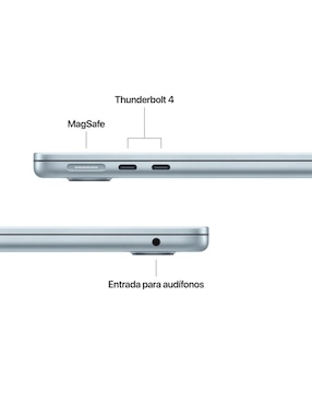 Apple MacBook Air 13 pulgadas Chip M5 16 GB RAM 512 GB SSD Azul Cielo