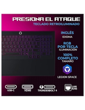 Laptop gamer Lenovo 83F50017US 16 pulgadas WQXGA Intel Core Ultra 9 NVIDIA GeForce RTX 5090 32 GB RAM 1 TB SSD