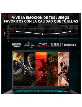 Laptop gamer Gigabyte GA16E-5050Ci732512M 16 pulgadas WUXGA Intel Core i7 NVIDIA GeForce RTX 5050 32 GB RAM 512 GB SSD