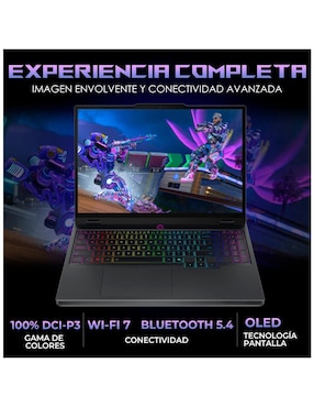 Laptop gamer Lenovo L5iI-5060CU7321TM 15 pulgadas WQXGA Intel Core Ultra 7 255HX NVIDIA GeForce RTX 5060 32 GB RAM 1 TB SSD
