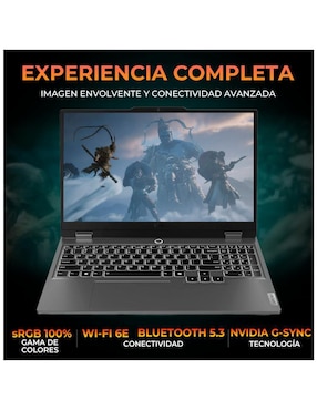 Laptop gamer Lenovo LOQ15I-506032512M 15.6 pulgadas Full HD AMD Ryzen 7 NVIDIA GeForce RTX 5060 32 GB RAM 512 GB SSD