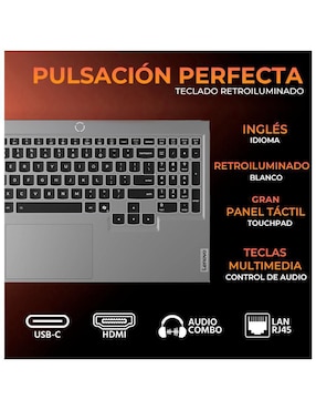 Laptop gamer Lenovo LOQ15I-506032512M 15.6 pulgadas Full HD AMD Ryzen 7 NVIDIA GeForce RTX 5060 32 GB RAM 512 GB SSD