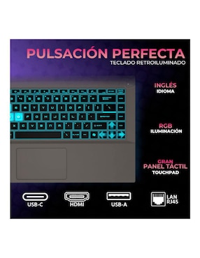 Laptop gamer MSI TH15I-2050R5321M 15.6 pulgadas Full HD AMD Ryzen 5 Nvidia GeForce RTX 2050 32 GB RAM 1 TB SSD