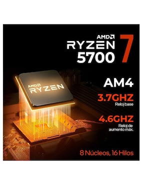 Computadora gamer Xtreme PC Gaming XTPCR732GB5060MCHB 27 pulgadas Full HD AMD Ryzen 7 NVIDIA GeForce RTX 5060 16 GB RAM 1 TB SSD