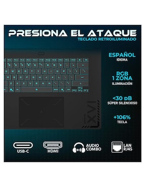 Laptop Gamergigabyte Gaming A16 16 pulgadas Wuxga Intel Core I7 NVIDIA Geforce Rtx 5050 32 GB RAM 1 TB SSD