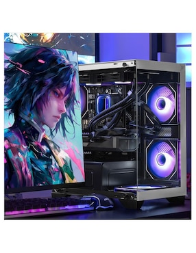 Computadora Gamer Xtreme PC Gaming Xtpcr732gb5060timchbw 27 Pulgadas FULL HD AMD Ryzen 7 Nvidia Geforce Rtx 5060 Ti 32 GB RAM 1 TB SSD