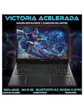 Laptop GamerHP Omen Limited Edition Lol 16 pulgadas FULL HD+ Intel Core I7 NVIDIA Geforce Rtx 5060 32 GB RAM 1 TB SSD
