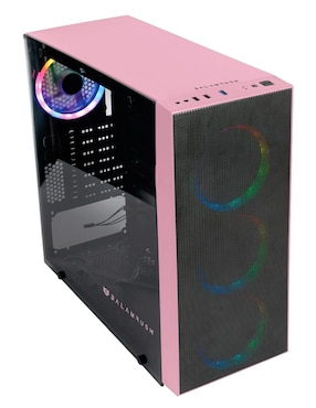 Gabinete Gamer Balam Rush Lhytos ATX 4 Ventiladores Cristal Templado Sin Fuente