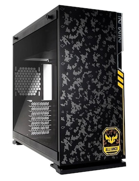 Gabinete Gamer In Win 101 TUF Gaming ATX Media Torre Cristal Templado RGB